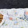Blue Peter Rabbit Desenli Müslin Parça Kumaş