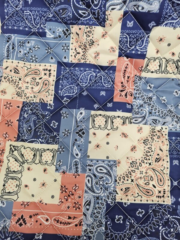 Patchwork Kapitone Kumaş