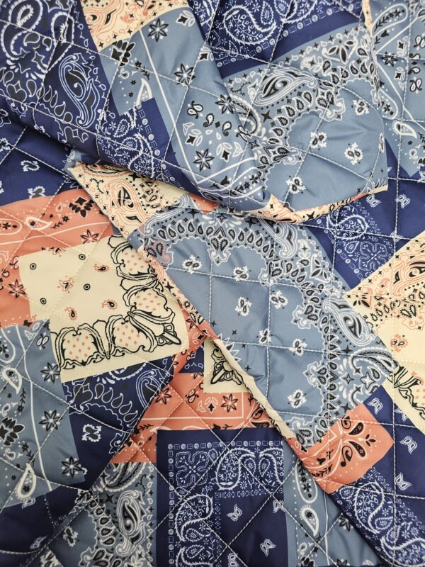 Patchwork Kapitone Kumaş