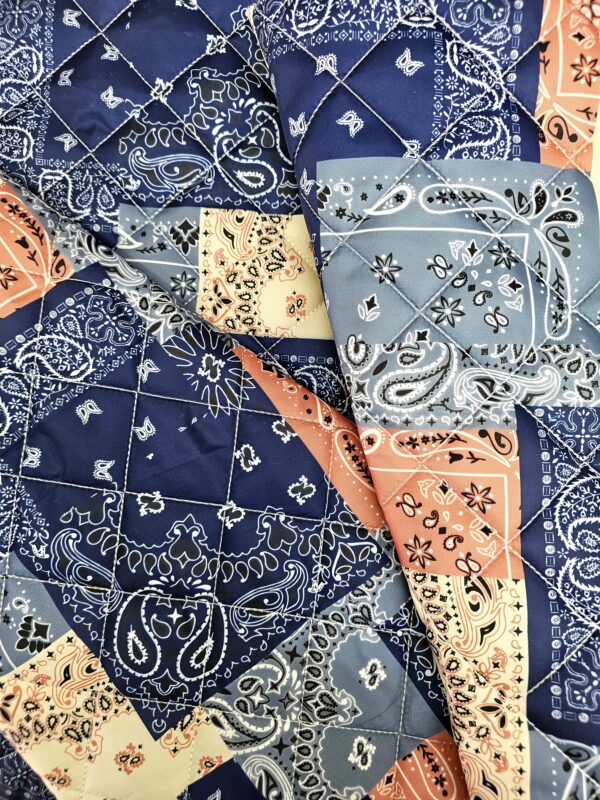 Patchwork Kapitone Kumaş
