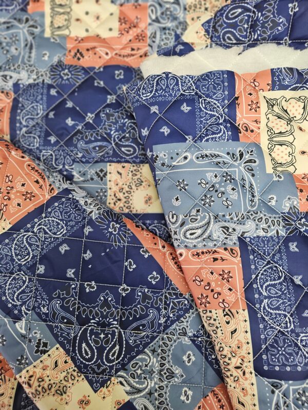 Patchwork Kapitone Kumaş