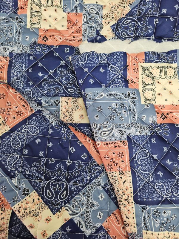 Patchwork Kapitone Kumaş
