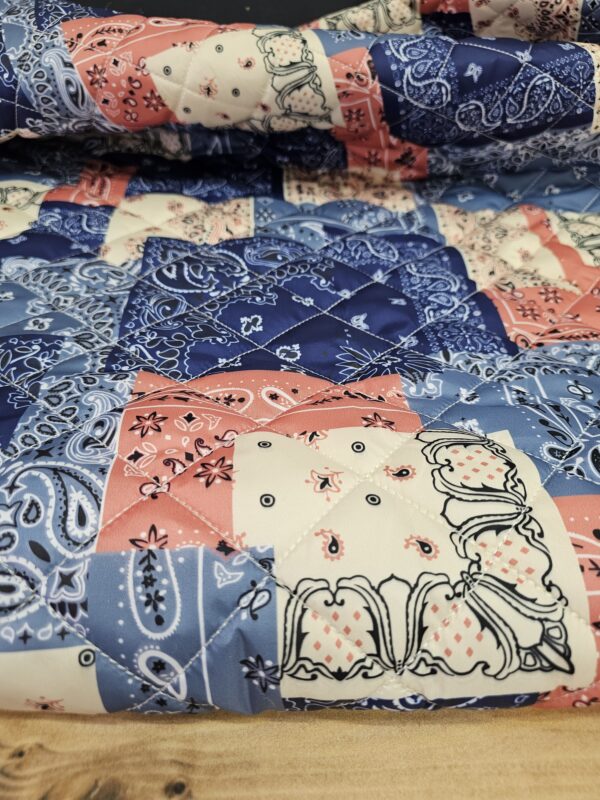 Patchwork Kapitone Kumaş