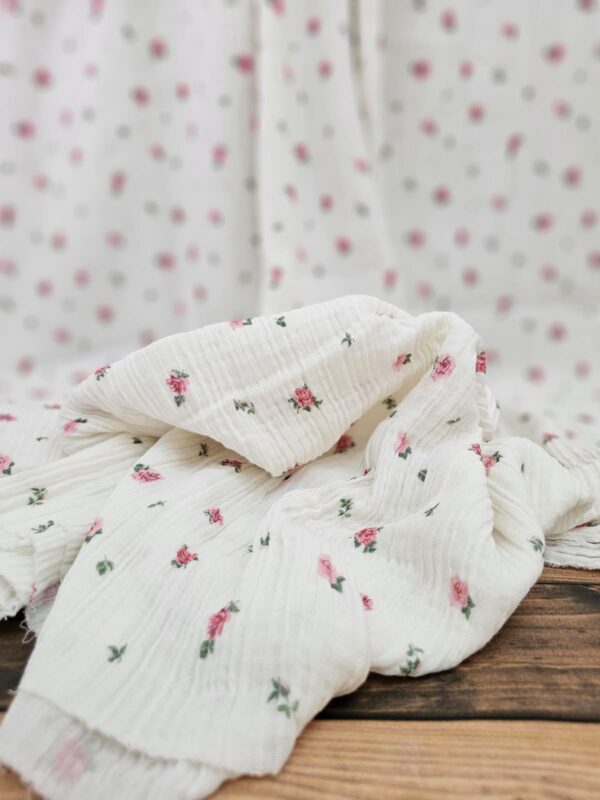Petite Rose Müslin Kumaş  / TOPTAN KUMAŞ
