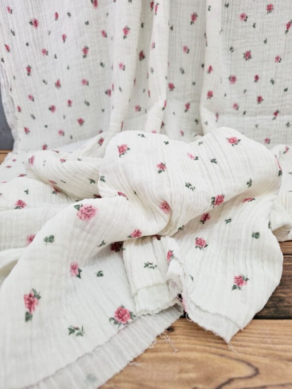 Petite Rose Müslin Kumaş  / TOPTAN KUMAŞ