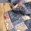 img_0448 Kareli vintage patchwork- parça müslin kumaş