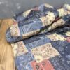 img_0449 Kareli vintage patchwork- parça müslin kumaş